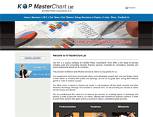 Tablet Screenshot of kpmasterchart.com